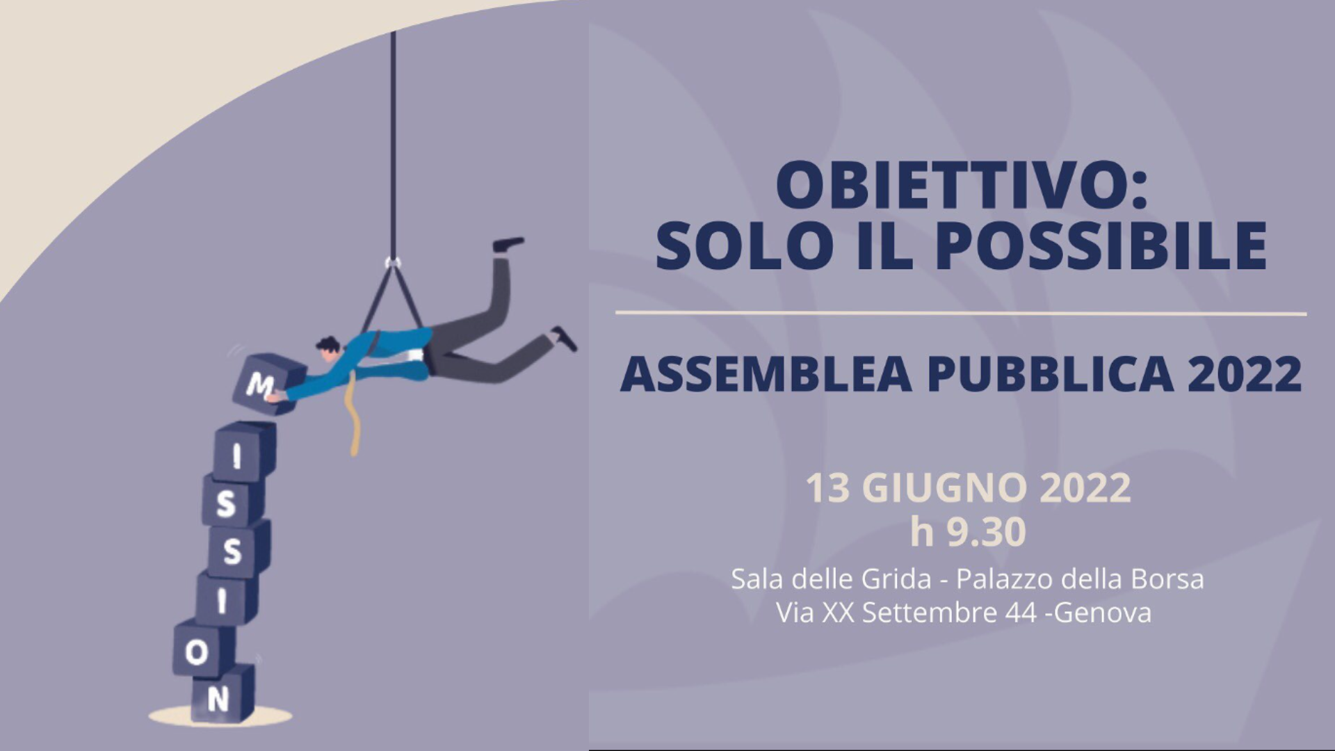 Assemblea Pubblica 2022. Obiettivo: solo il possibile. 