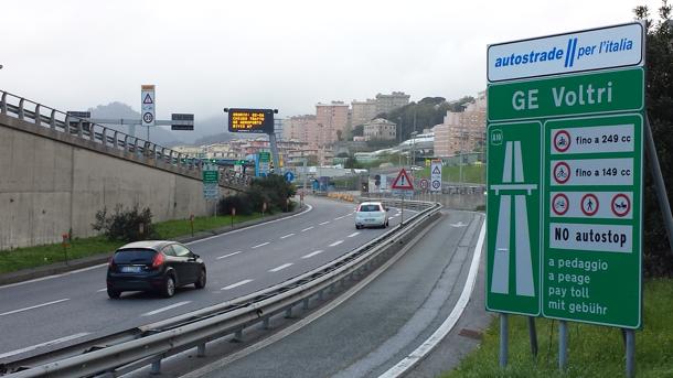 Genoa node road traffic information: how to reach Genoa Port