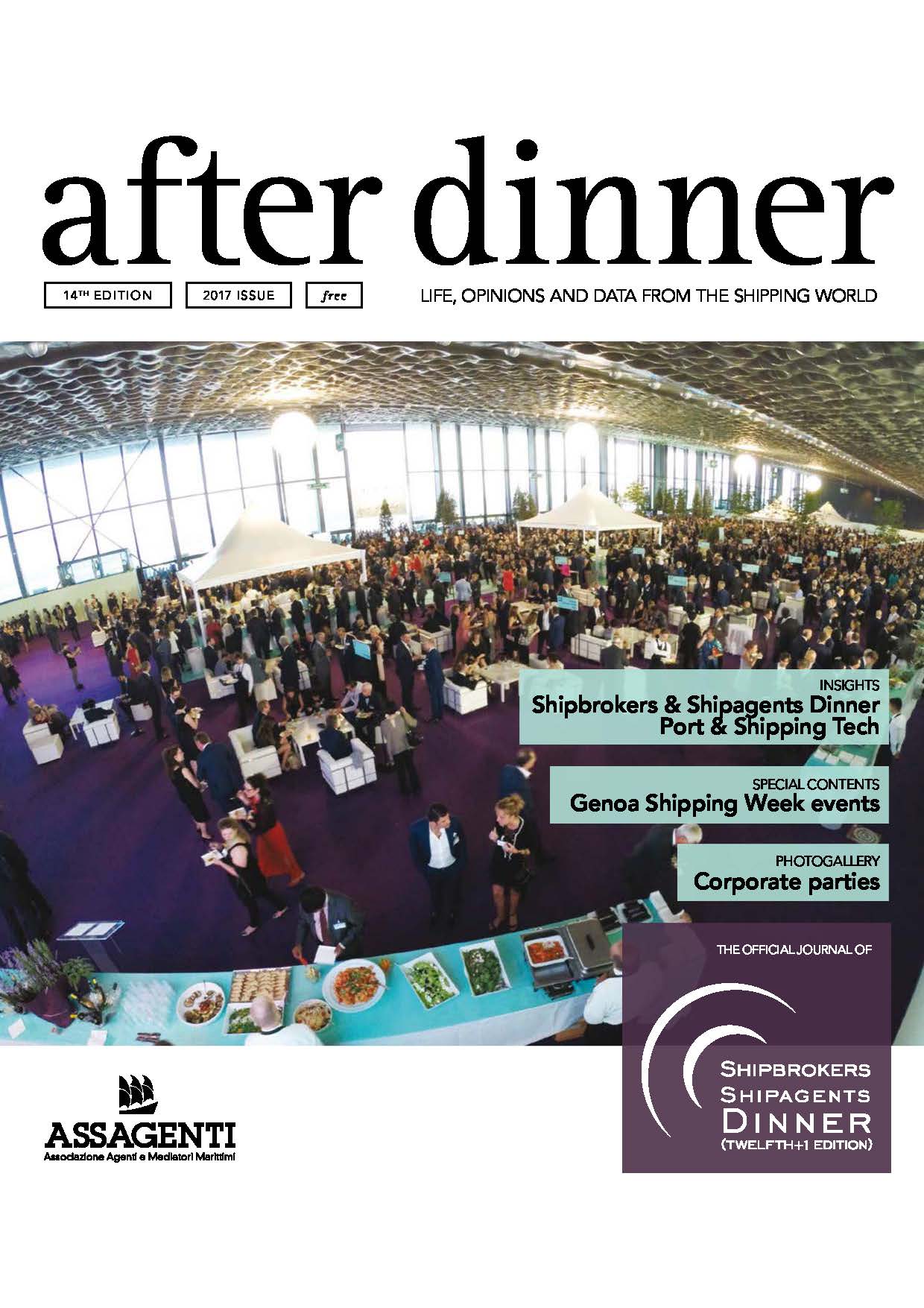 On line la rivista ufficiale dello Shipbrokers and Shipagents Dinner 