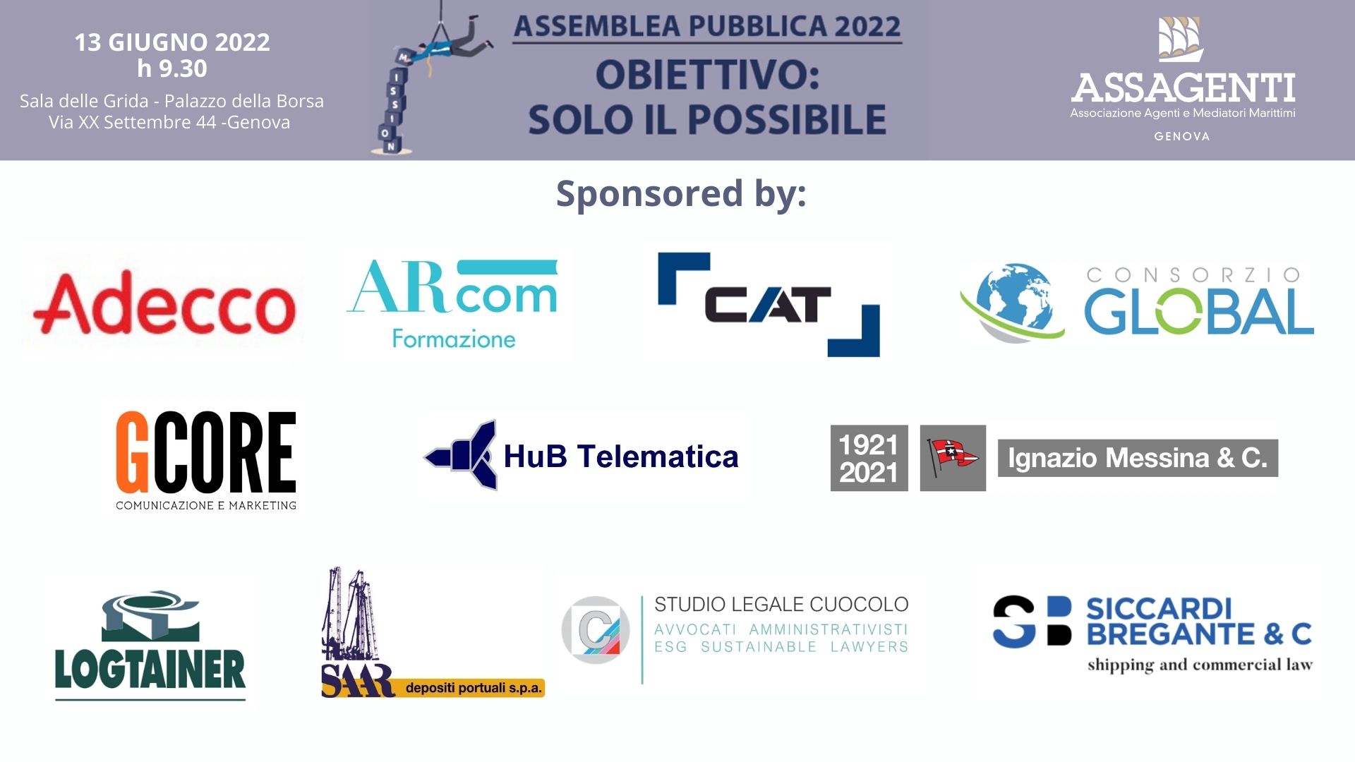 Main Sponsor Assemblea Pubblica 2022