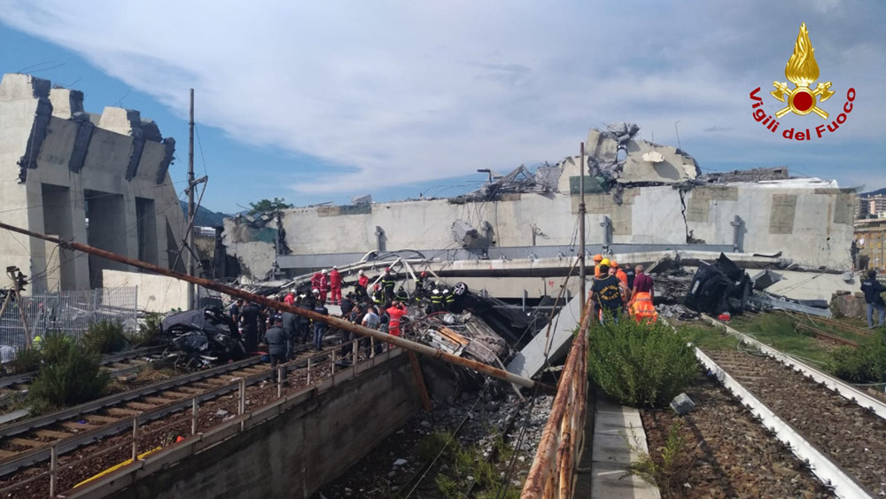 Via libera per RFI: iniziano i lavori di ripristino della linea ferroviaria sotto il ponte