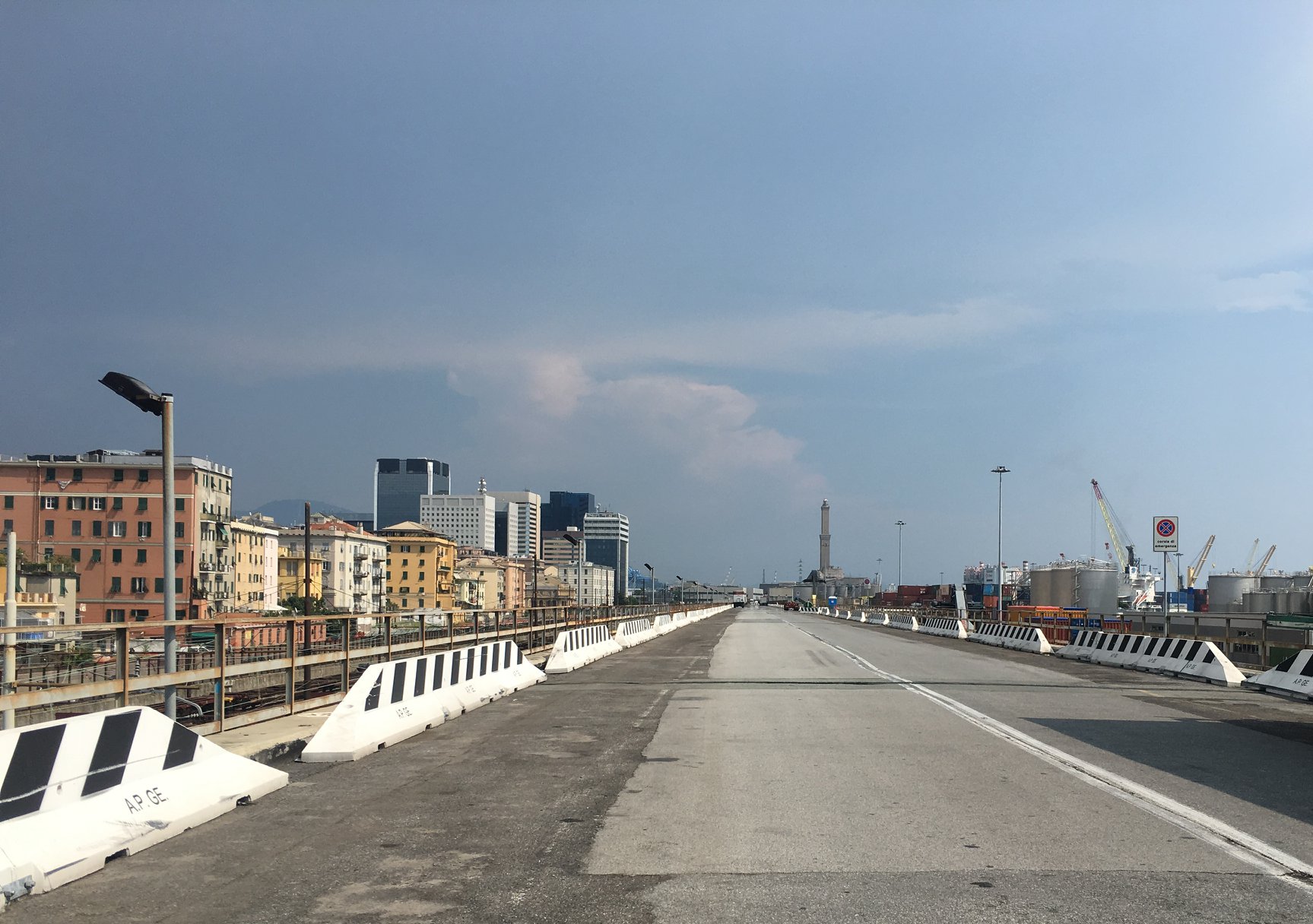 Ports of Genoa keeps working  to establish the new inner port road network for the transit of trucks