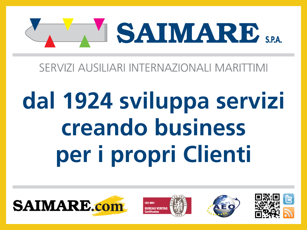 Saimare: l'azienda genovese leader delle spedizioni opera nei principali porti italia