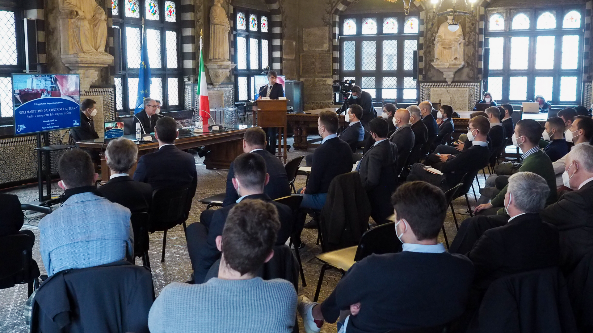 La tempesta perfetta: confronto sui noli marittimi nel seminario del Gruppo Giovani