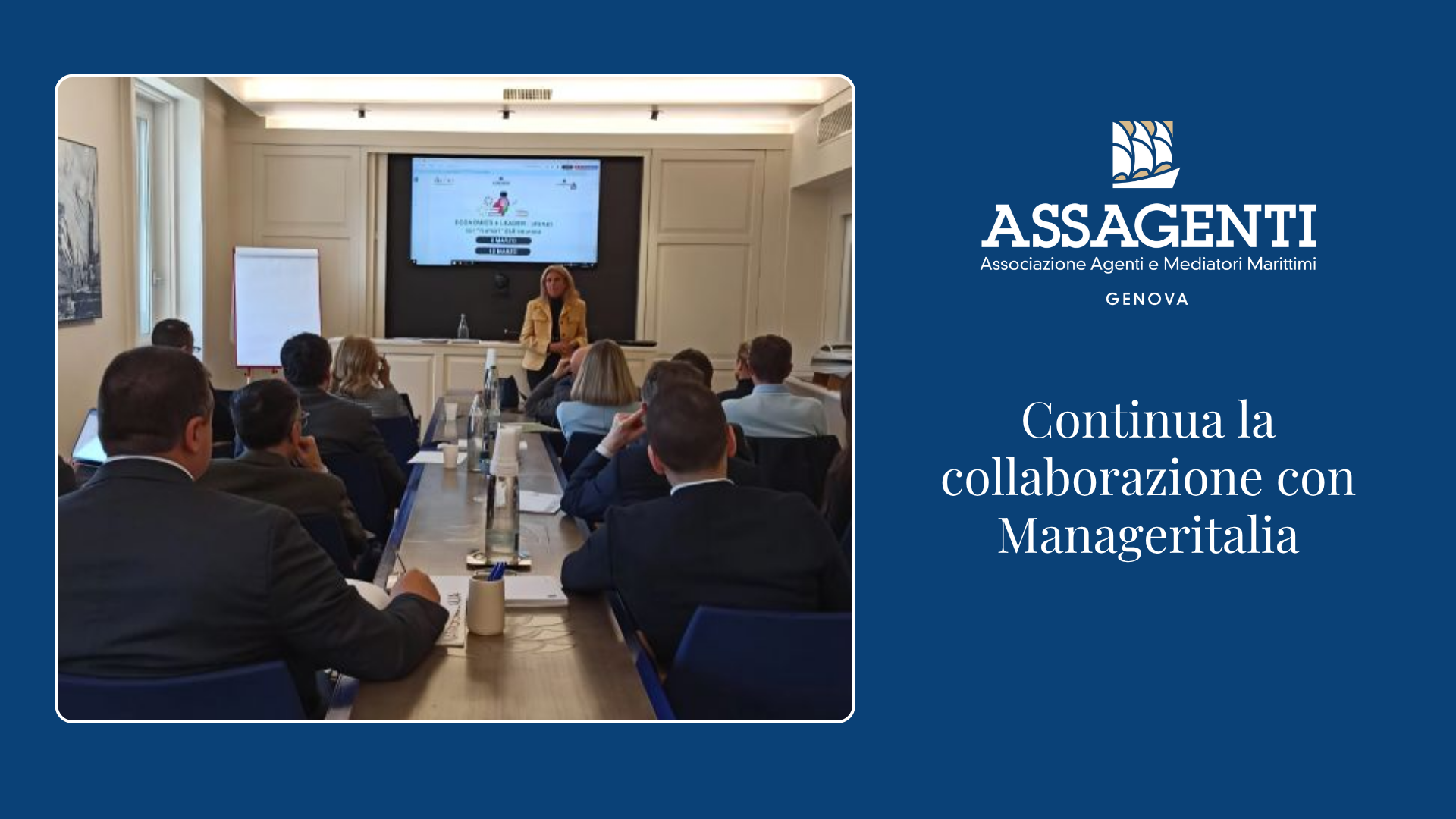 Continua la collaborazione con Manageritalia