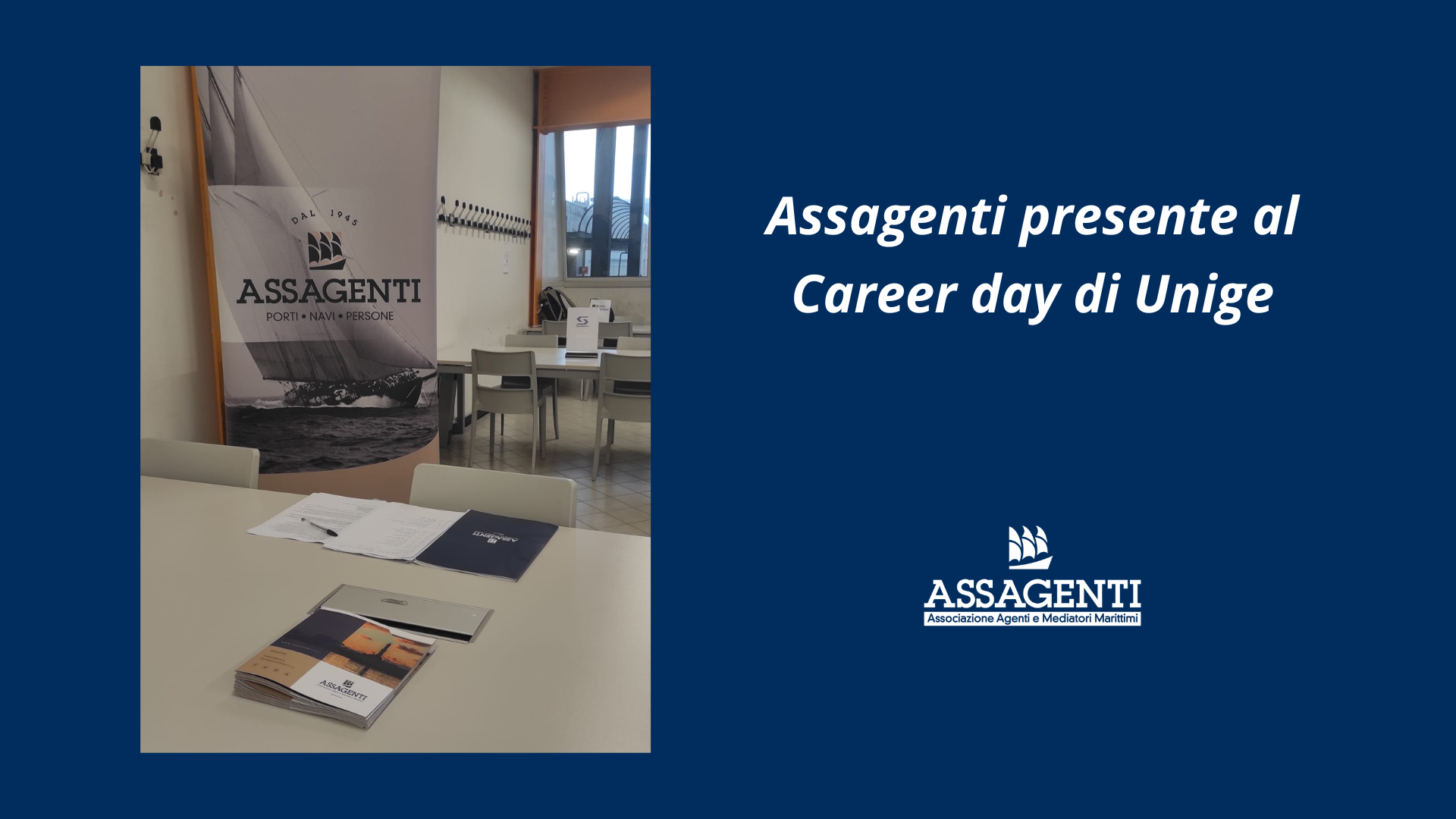 Assagenti presente al Career day di Unige
