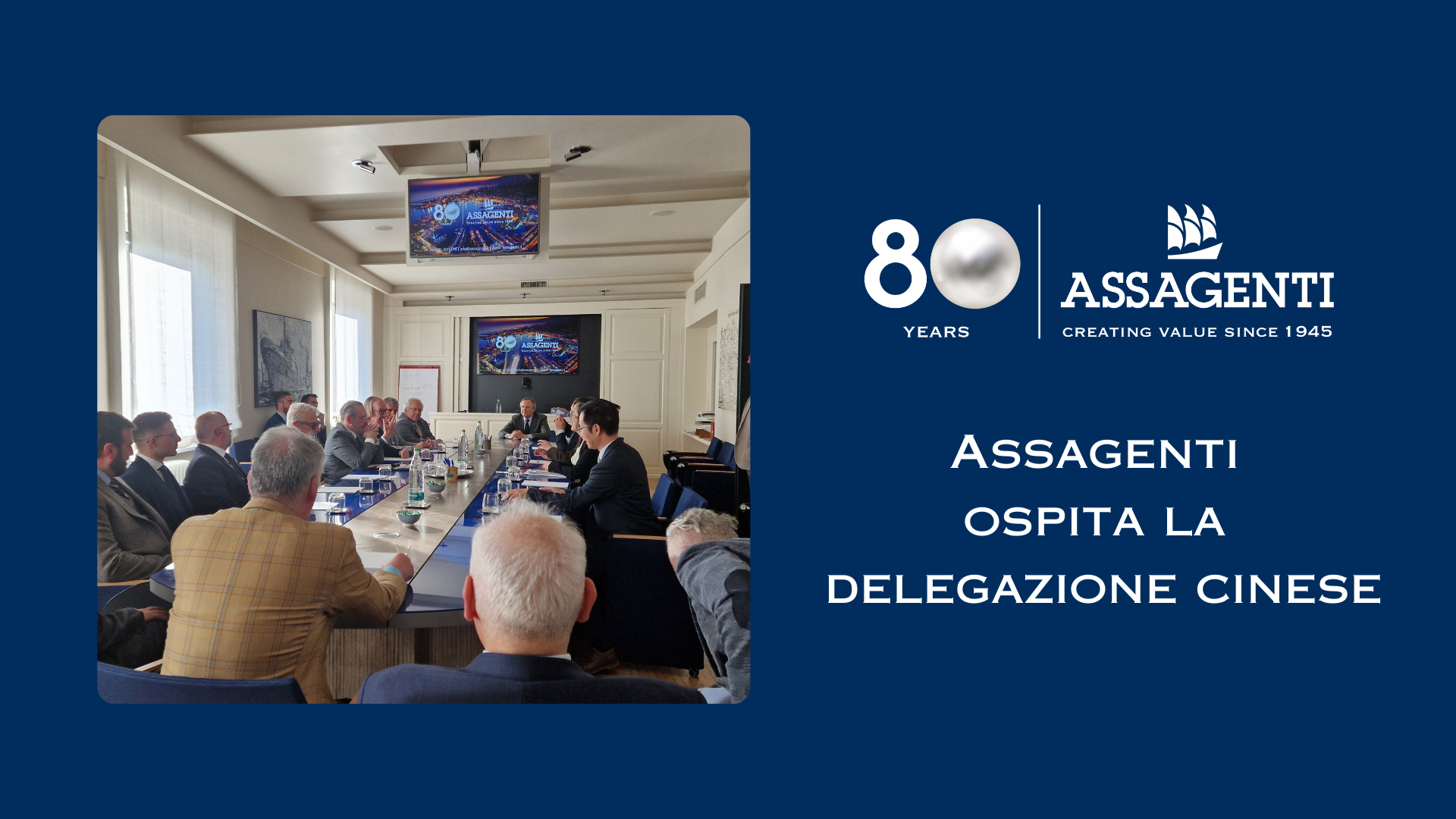 Assagenti ospita la Delegazione Cinese