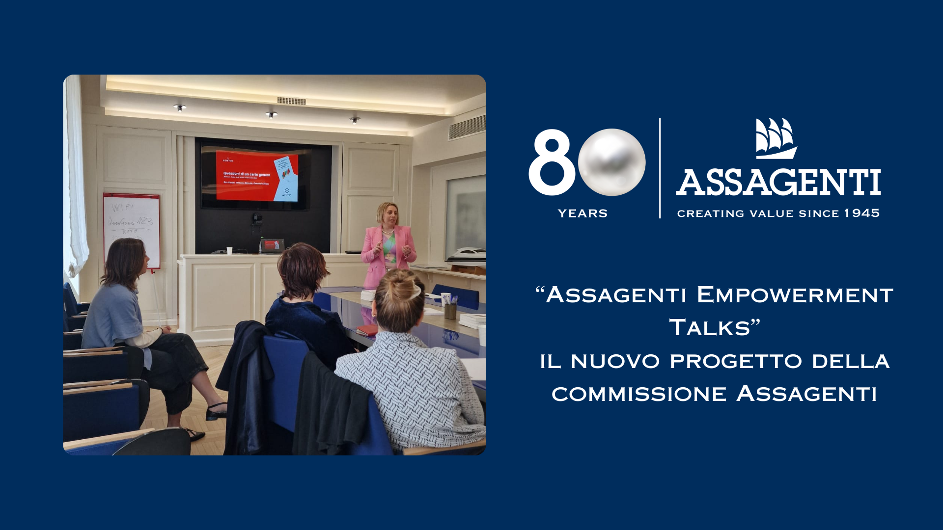 Al via il nuovo progetto della Commissione Empowerment Femminile di Assagenti