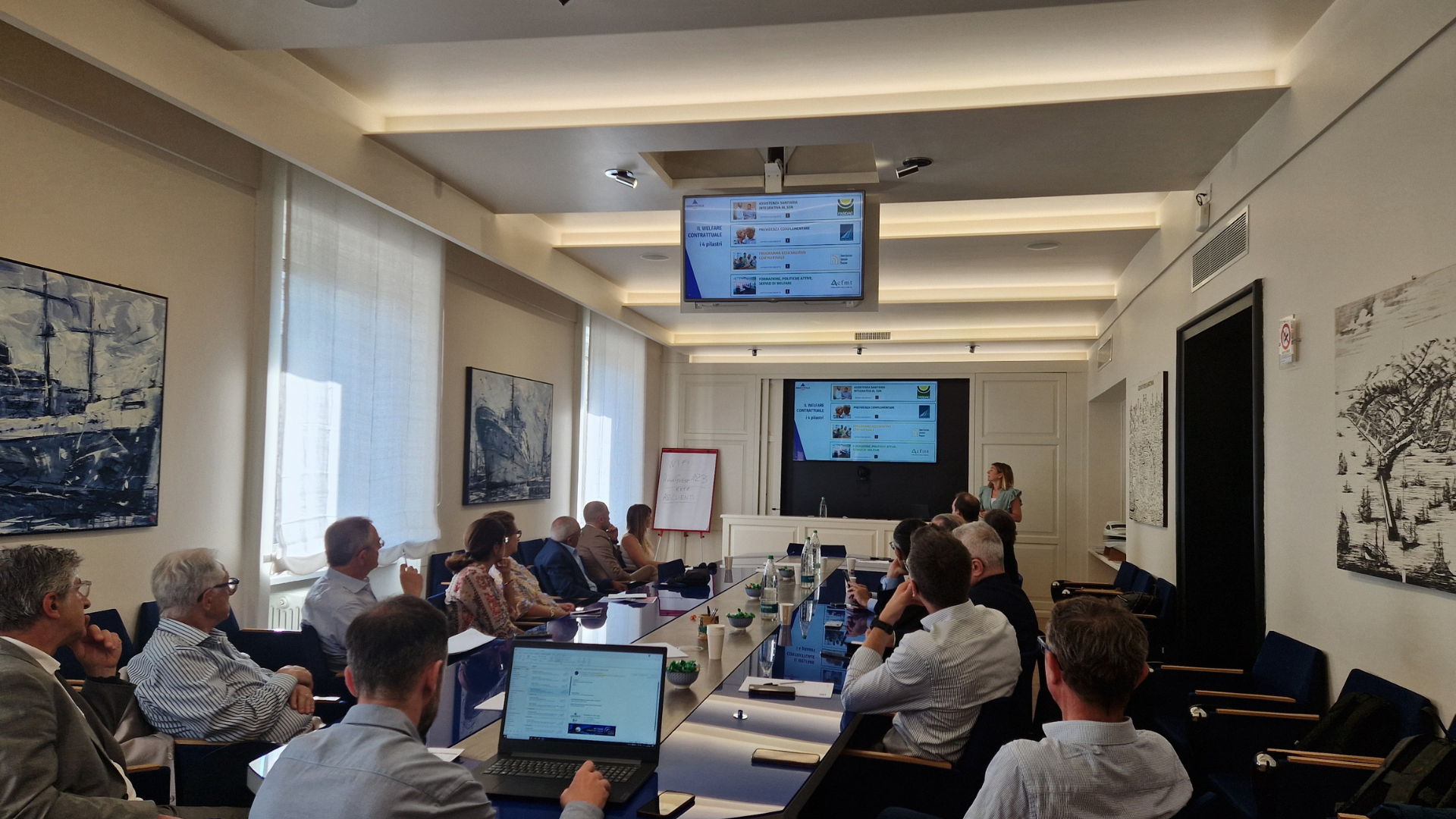 Assagenti ospita l'incontro di Manageritalia