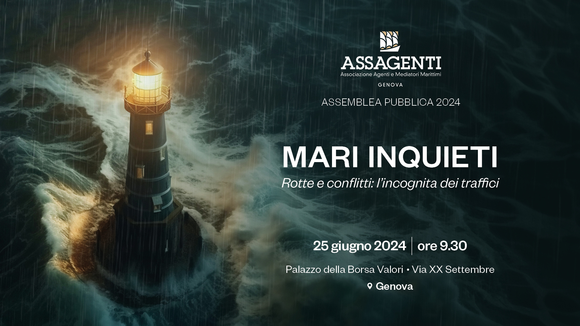 Il 25 giugno 2024 - Assemblea Pubblica Assagenti