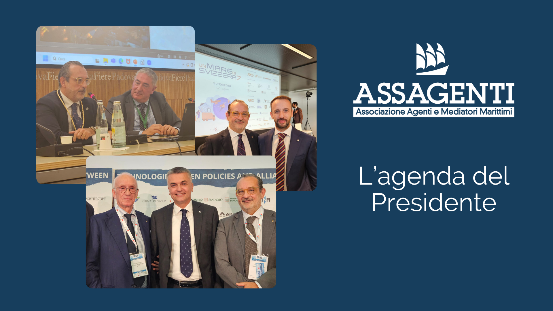 L'agenda del Presidente Gianluca Croce